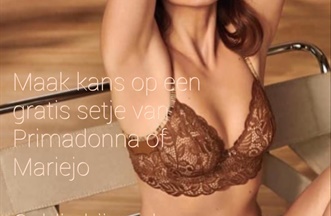 Maak deze week t.e.m. 9 oktober kans op een gratis setje van Mariejo en een paar bedsokjes bij aankoop nachtmode of homewear.